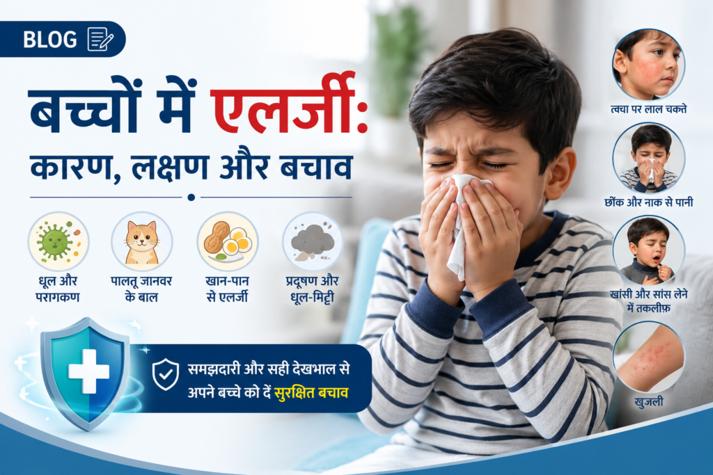 बच्चों में एलर्जी